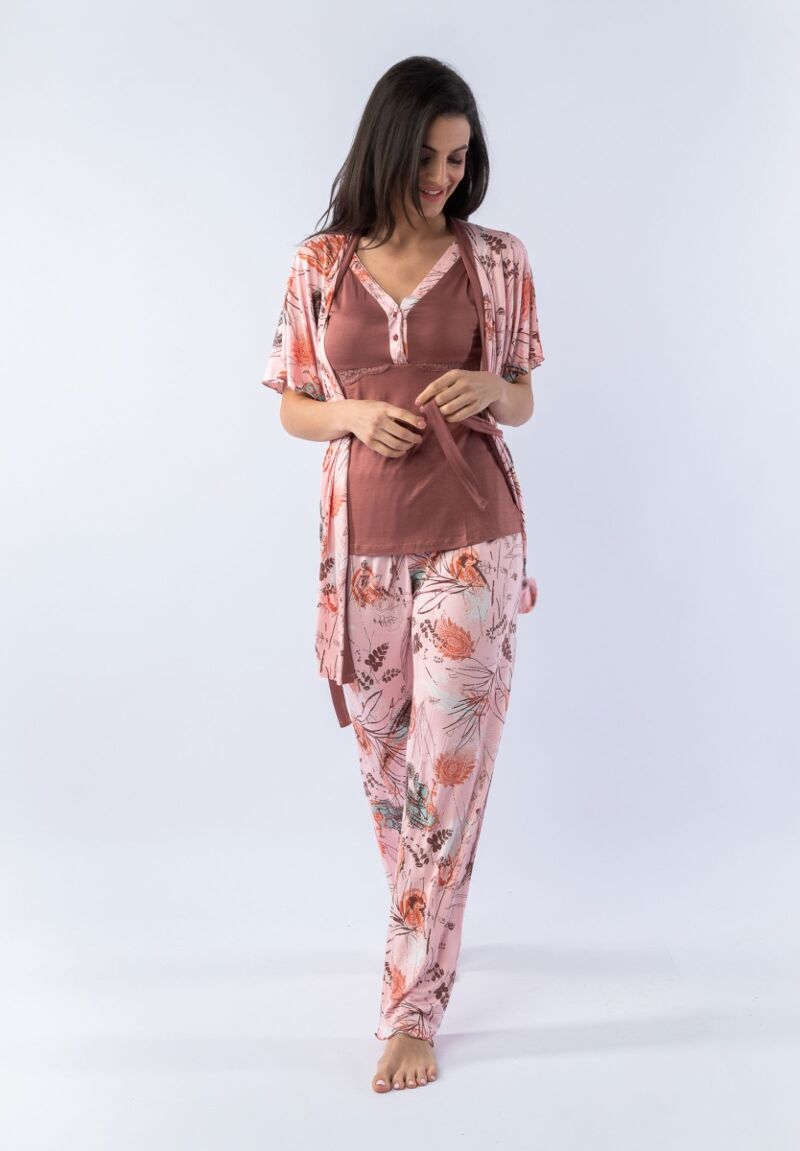 Σετ Ρόμπα - Πιτζάμα Sevim Feeling Good