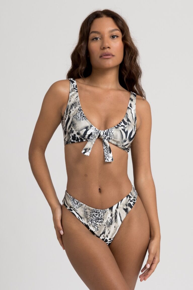 Μαγιό γυναικείο Brazil Animal Print Summer Cool