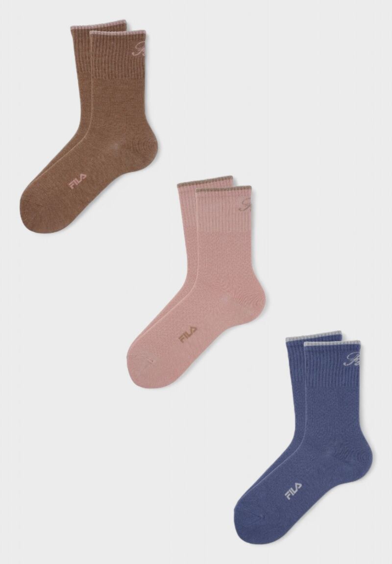Παιδικές Κάλτσες FILA για Κορίτσι F8270 Fashion Girl (Σετ 3 Ζευγάρια)