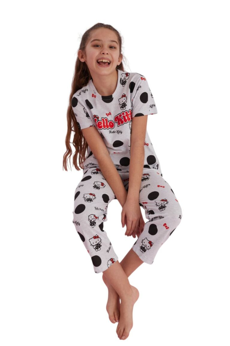 Πιτζάμα παιδική Hello Kitty Spotted Sexen