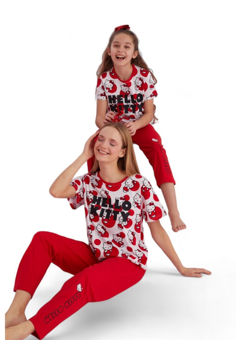 Πιτζάμα παιδική με μακρύ παντελόνι Hello Kitty Fresh Morning