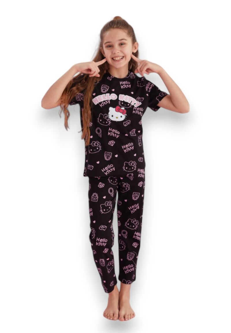 Πιτζάμα παιδική με μακρύ παντελόνι Hello Kitty Sweet Dreams