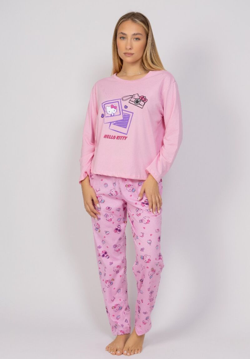 Πιτζάμα γυναικεία Hello Kitty Camera Sexen