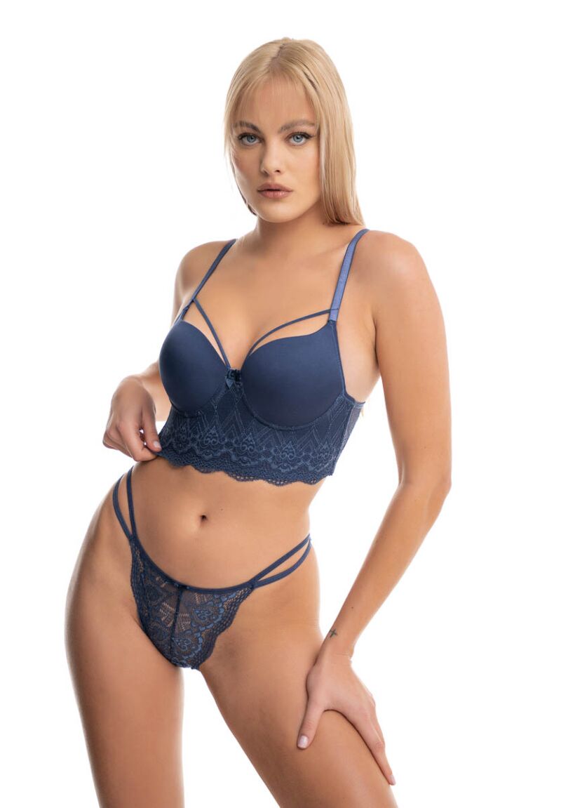 Σετ bralette-slip Push Up με ενίσχυση Koza 80236