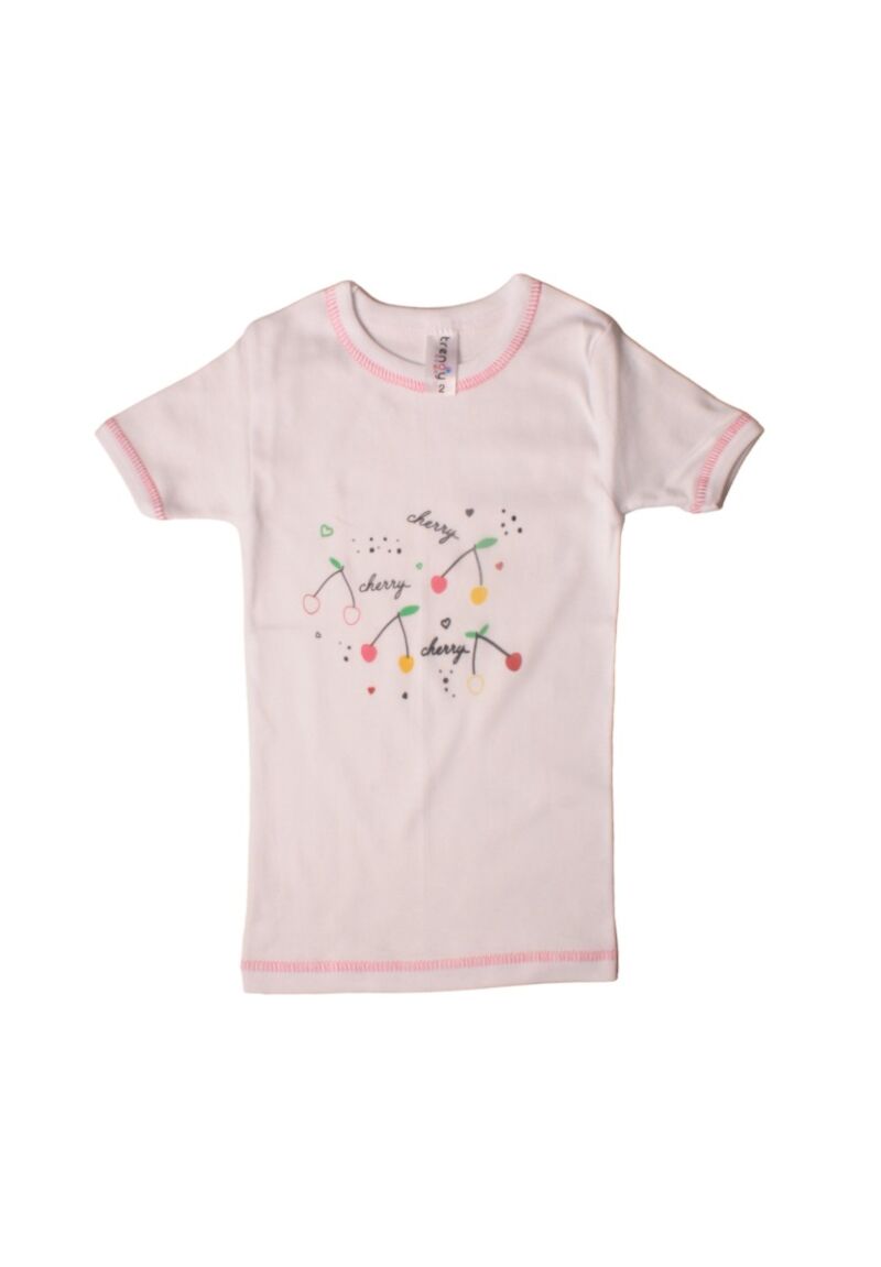 Φανελάκια παιδικά κοντομάνικα με τύπωμα Trendy