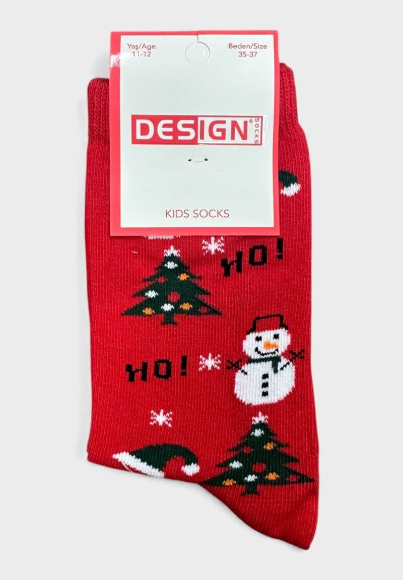 Παιδικές Βαμβακερές Κάλτσες Design Socks Christmas Limited Edition – Σετ 3 Ζευγών