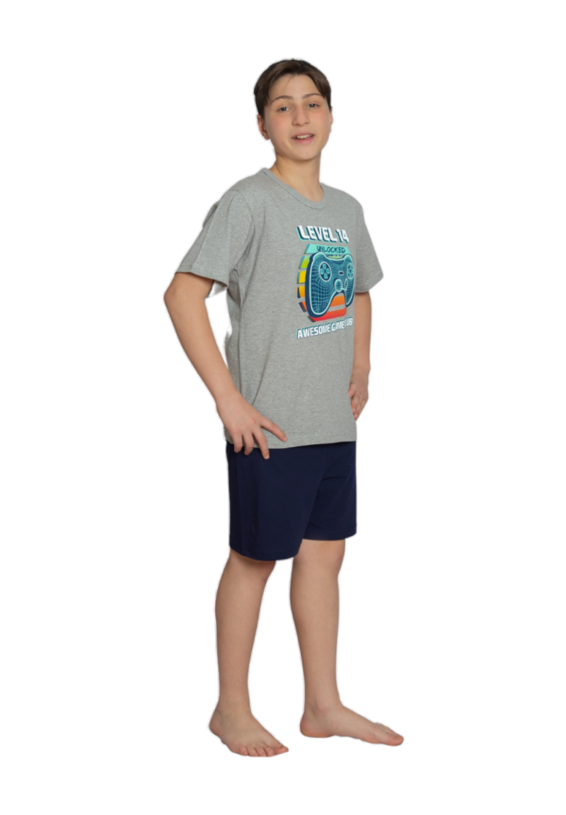Πιτζάμα παιδική κοντομάνικη Nina Club Level14