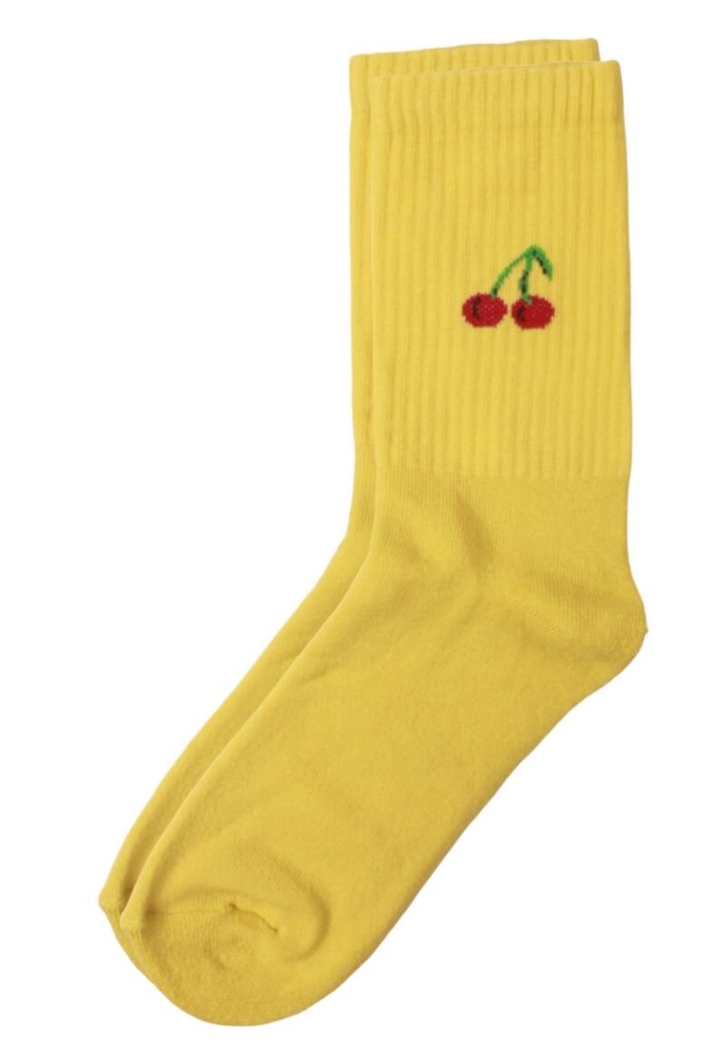 Κάλτσες γυναικείες Design Passion Fruits με πετσετέ εσωτερική επένδυση