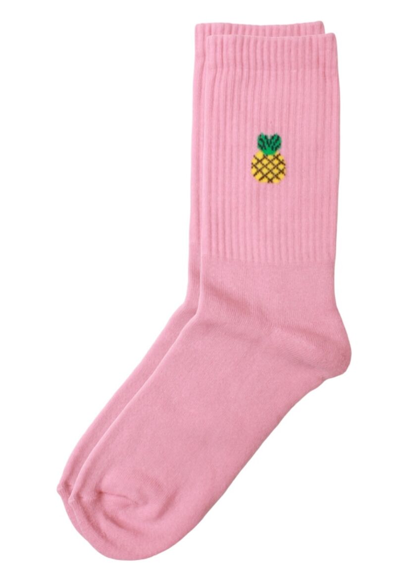 Κάλτσες γυναικείες Design Passion Fruits με πετσετέ εσωτερική επένδυση