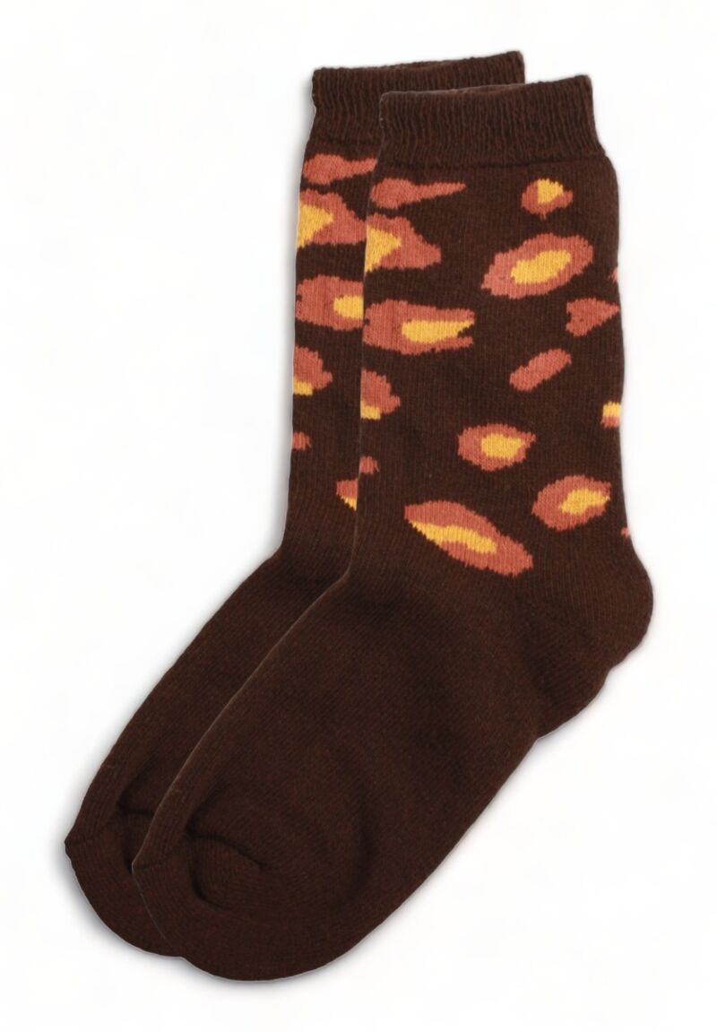 Κάλτσα γυναικεία μάλλινη Pamela Lambswool Animal Print