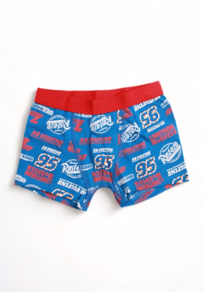 Μποξεράκι για αγόρι Roly Poly βαμβακερά McQueen 2Pack