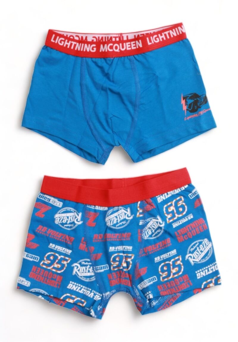 Μποξεράκι για αγόρι Roly Poly βαμβακερά McQueen 2Pack