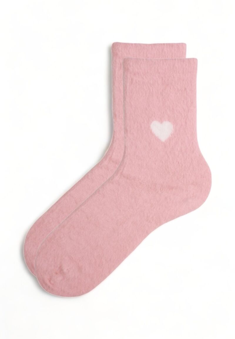 Κάλτσα γυναικεία μάλλινη Soma Softwool Heart