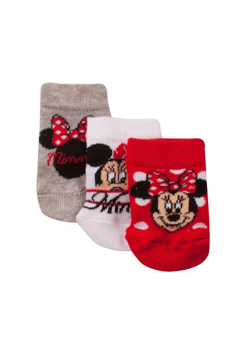 Σοσόνια Bebe Minnie Disney 3 Τεμ.