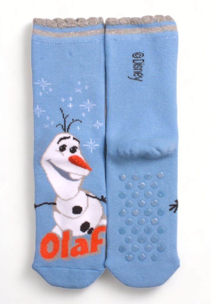 Κάλτσες παιδικές πετσετέ με τάπες Frozen 3 Τεμ.