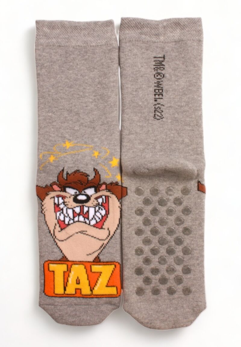 Κάλτσες παιδικές πετσετέ με τάπες Looney Tunes 3Τεμ.