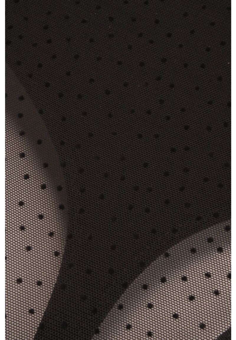 Στρινγκ ψηλόμεσο με δαντέλα Berrak Dots