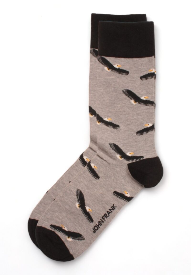 Κάλτσα ανδρική Eagles Grey John Frank