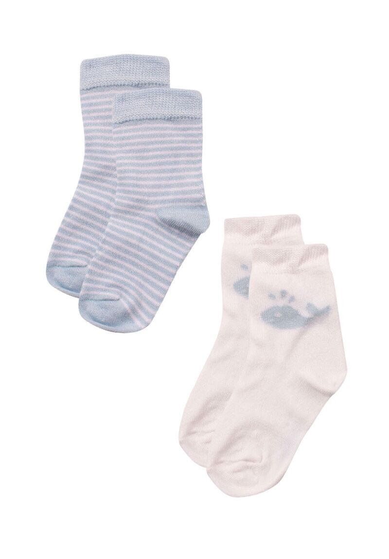 Κάλτσες Bebe από Bambu Whale 2 Τεμ.
