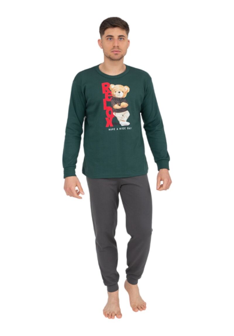 Πιτζαμα ανδρική βαμβακερή Nina Club Relax