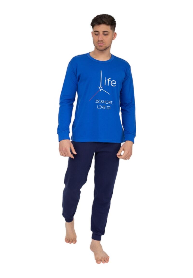 Πιτζάμα ανδρική βαμβακερή Nina Club Life