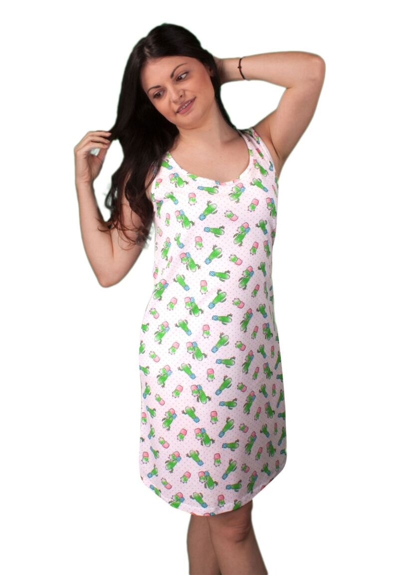 Νυχτικό με φαρδιά τιράντα Cactus Vienetta