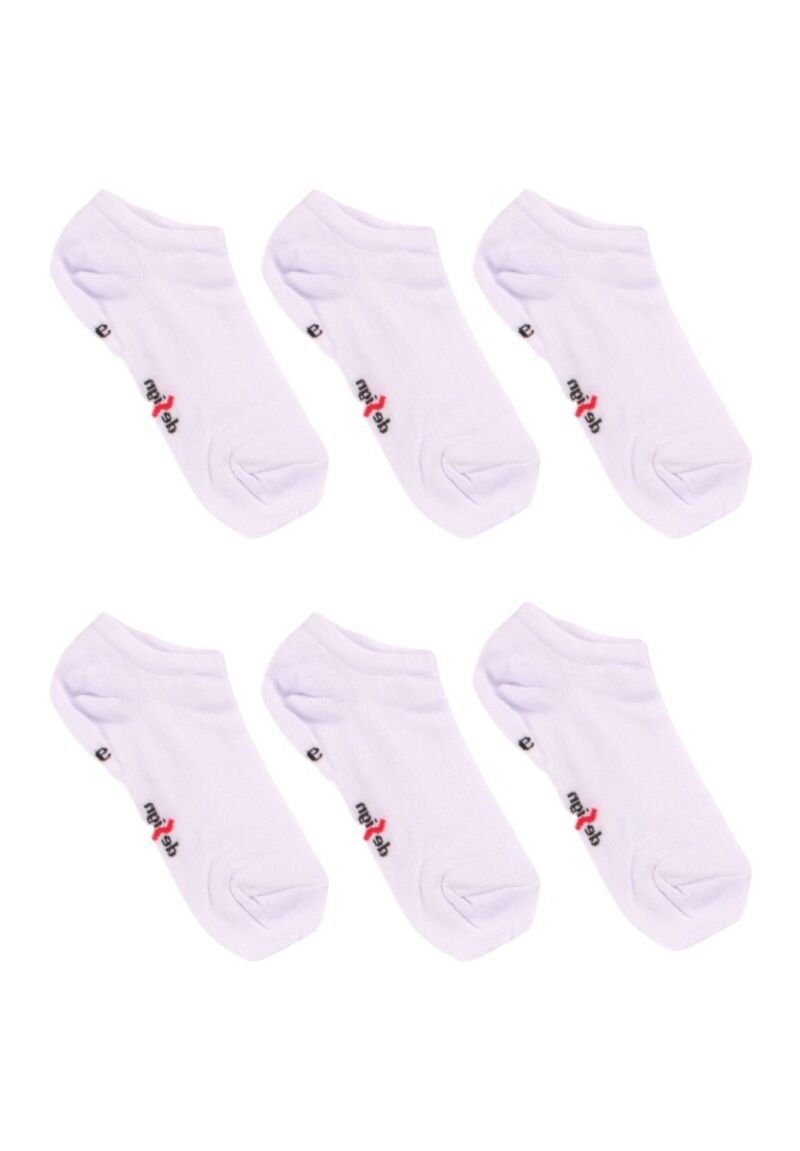 Σοσόνια παιδικά Λευκά Super Προσφορά 6 Τεμ.