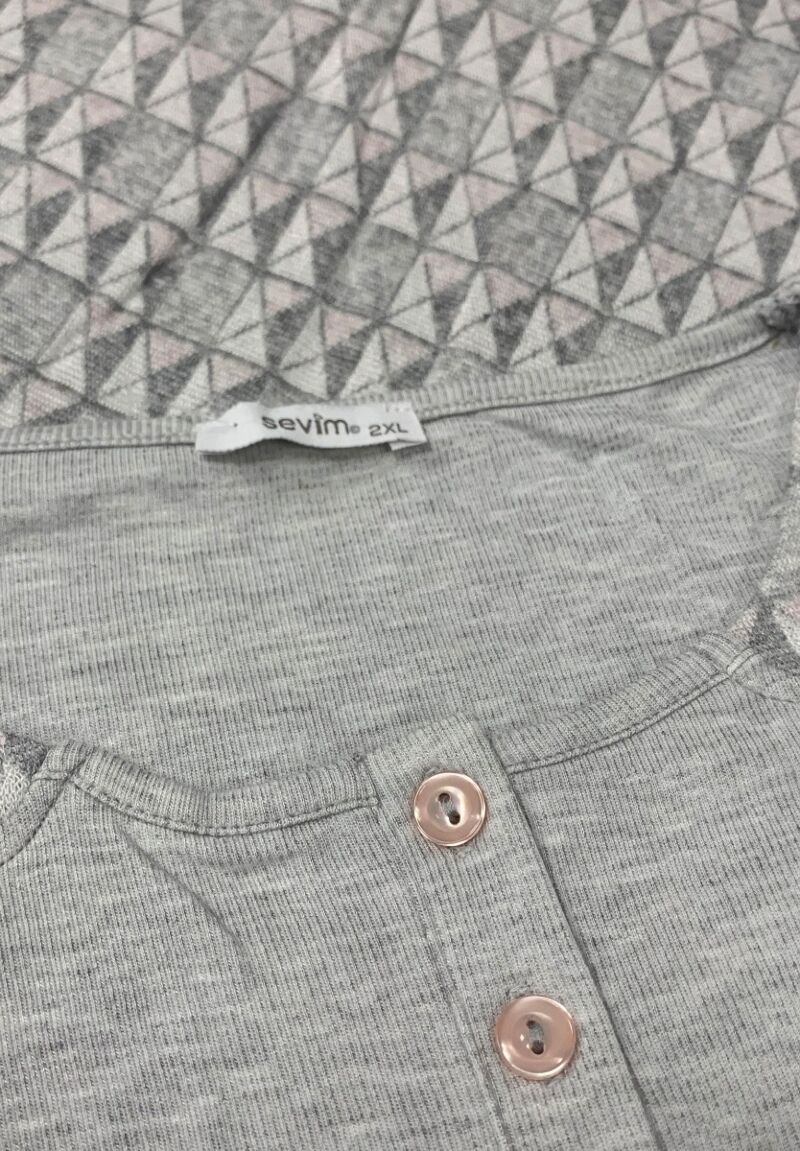 Πιτζάμα γυναικεία απαλή Basics By Sevim