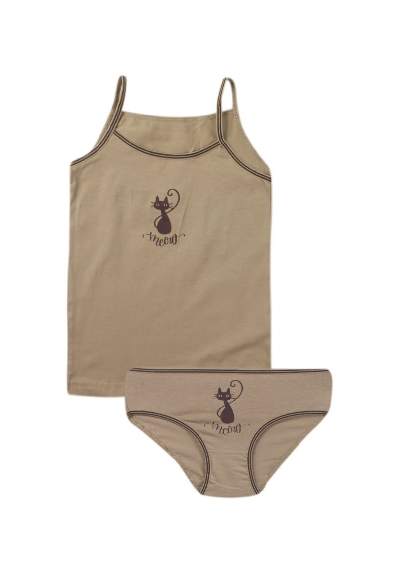 Σετ φανελάκι σλιπάκι παιδικό Cat