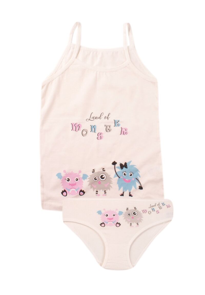 Σετ φανελάκι σλιπάκι παιδικό Little Monster