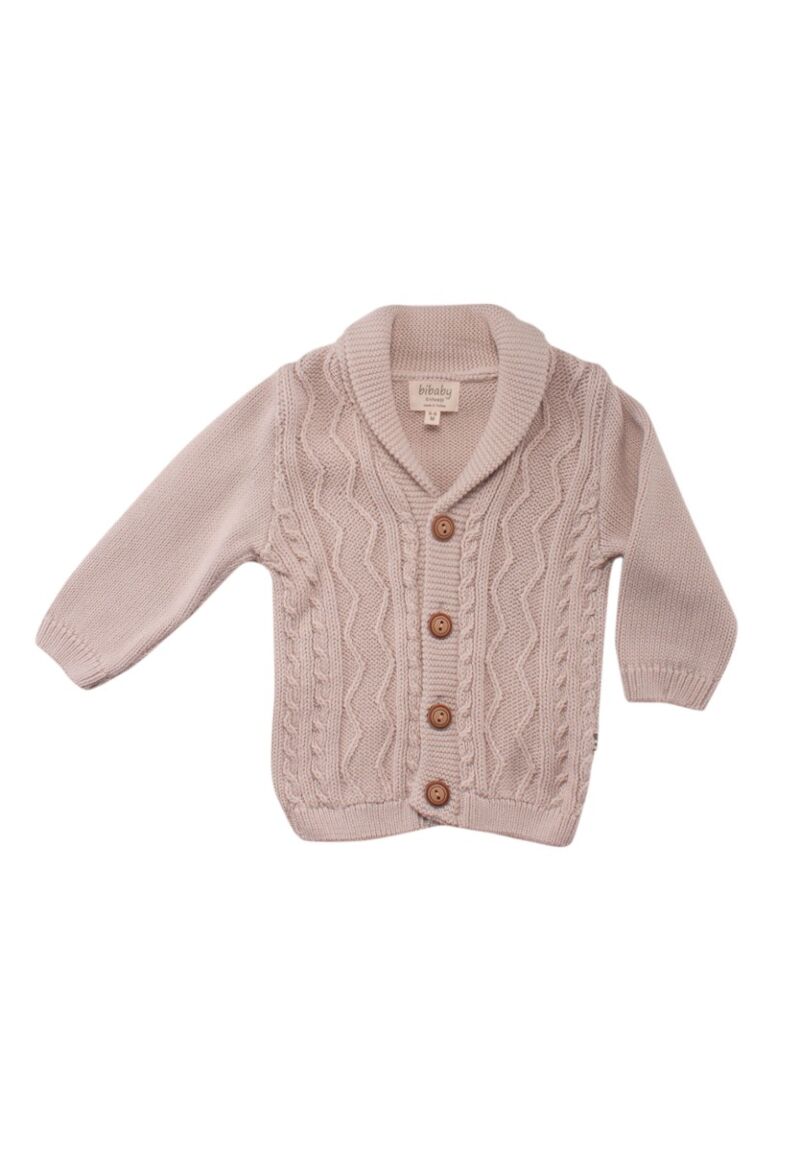 Ζακέτα πλεκτή βρεφική Bi Baby με κουμπάκια