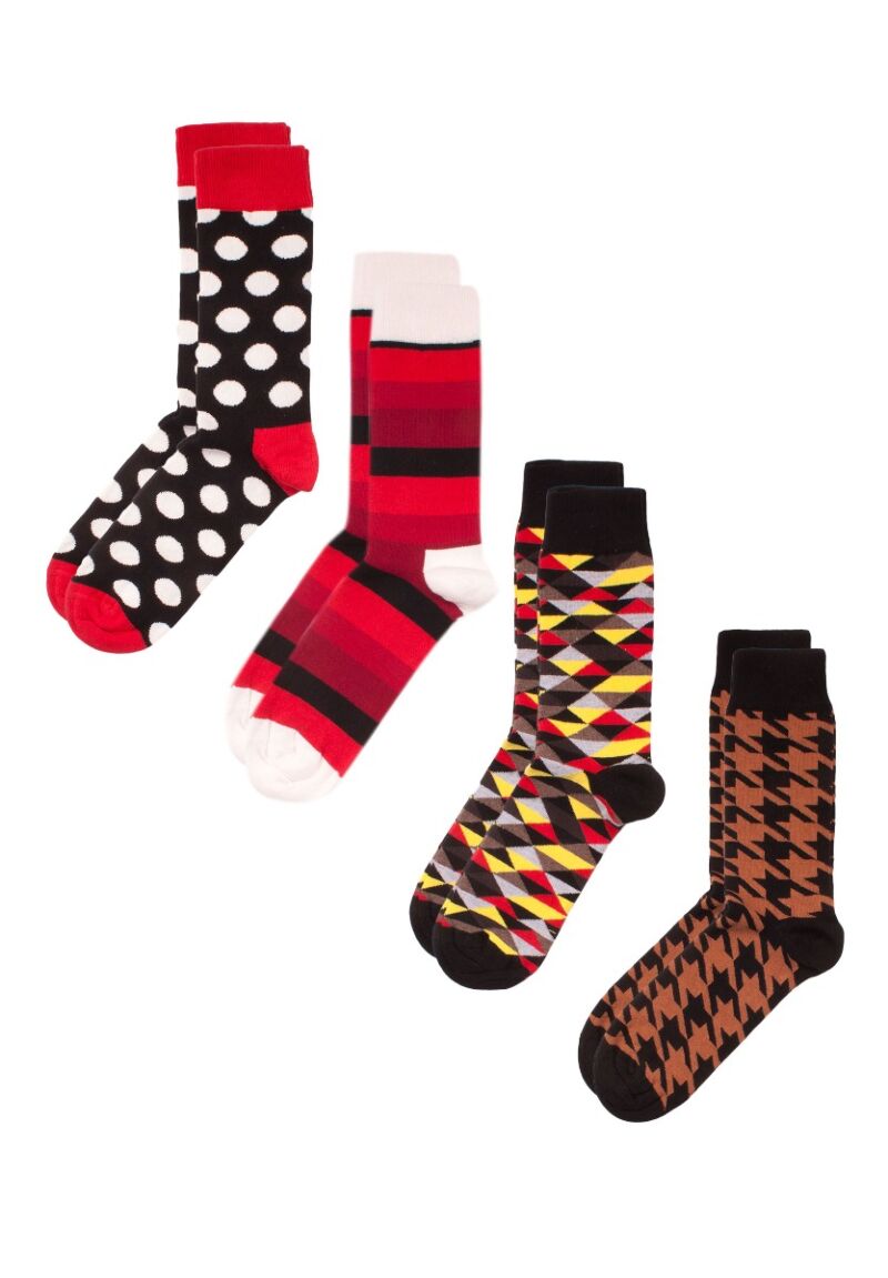 Κάλτσες ανδρικές οικονομικό πακέτο Super Cool 4 Τεμ.