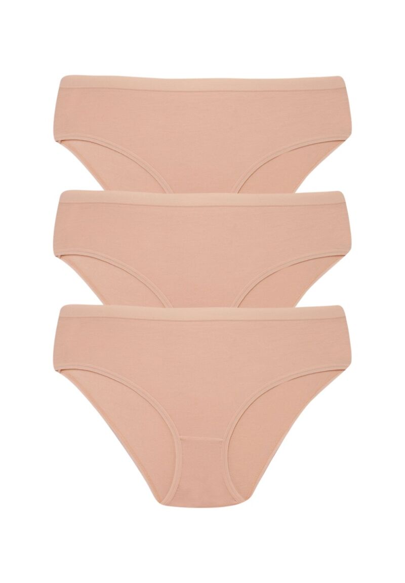 Σλιπ απαλά από Bamboo Plus Size 3 Τεμ.