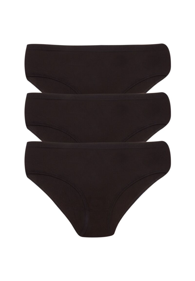 Σλιπ απαλά από Bamboo Plus Size 3 Τεμ.