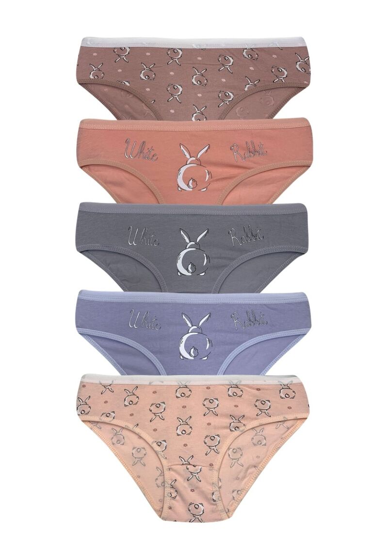 Σλιπ εφηβικά Happy Rabbit 5 Τεμ.