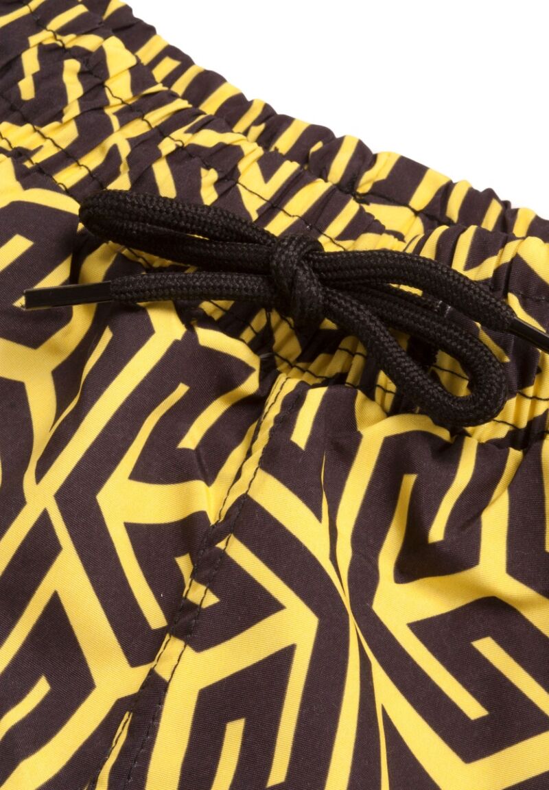 Μαγιό παιδικό - εφηβικό Black & Yellow