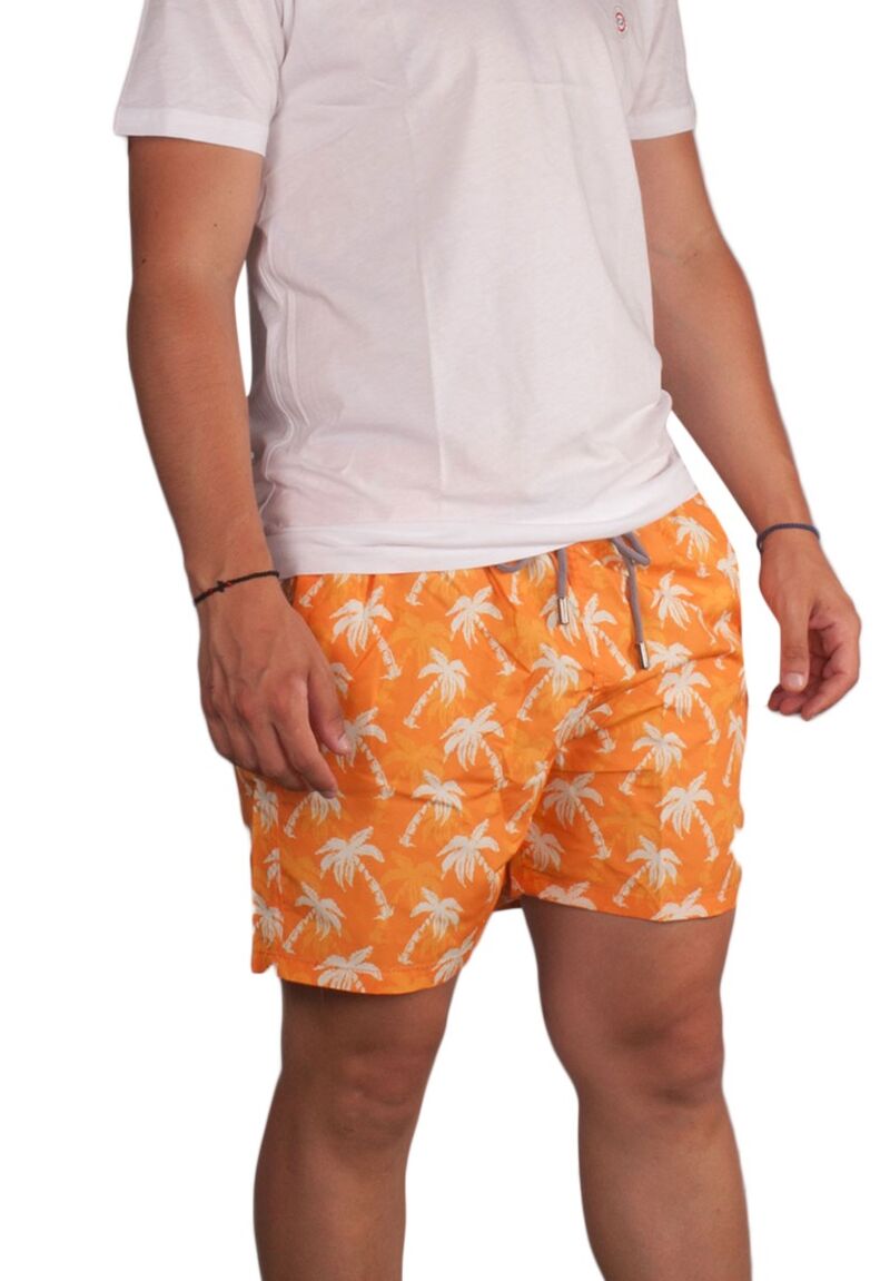 Μαγιό ανδρικό Palm Trees Orange