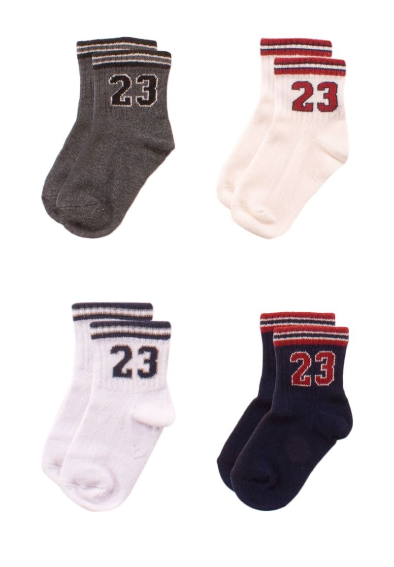 Καλτσάκια Παιδικά Biorganic από οργανικό βαμβάκι Biorganic Sport 4 Τεμ.