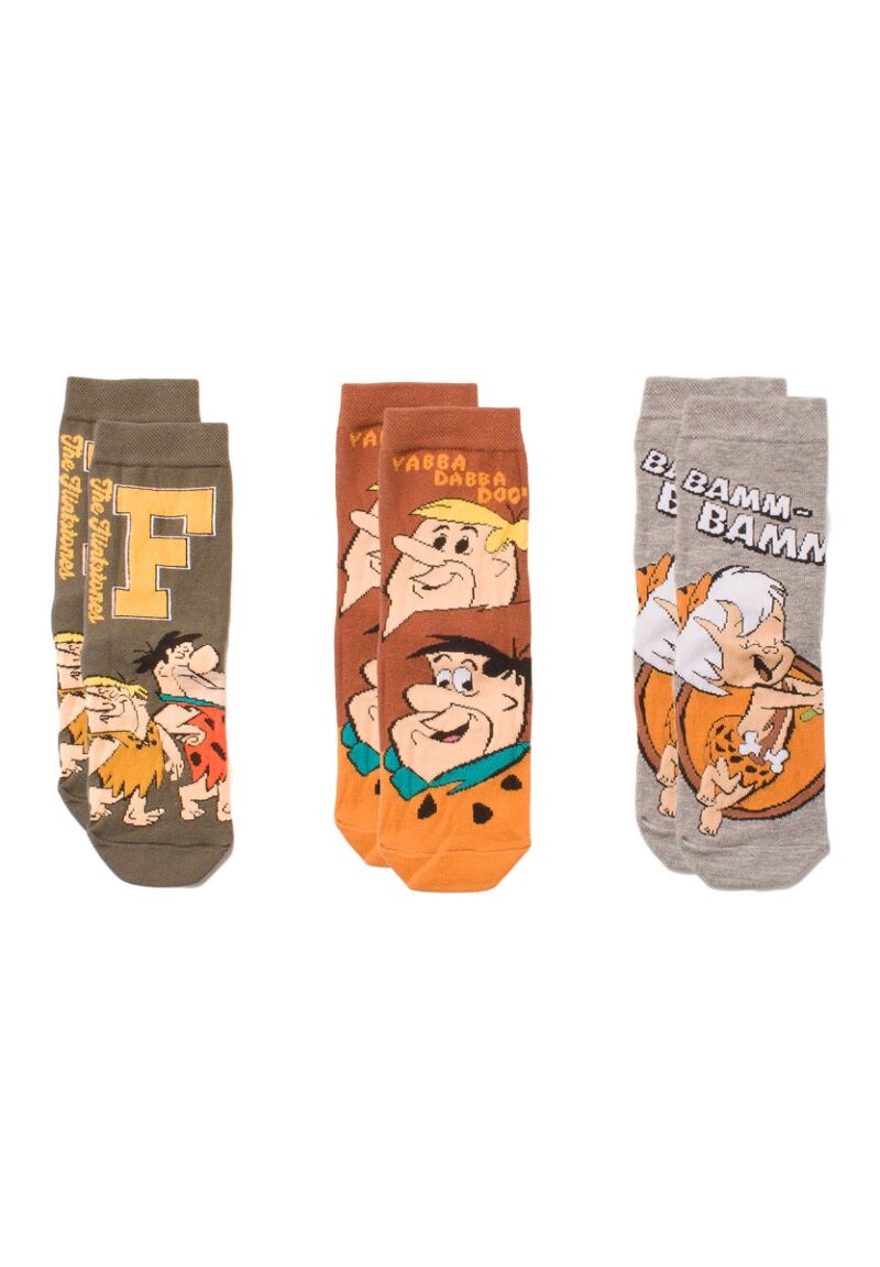 Κάλτσες παιδικές βαμβακερές Flintstones