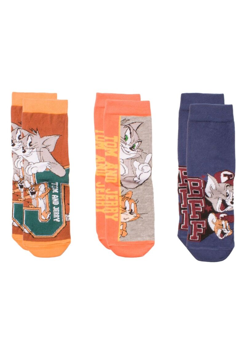 Κάλτσες παιδικές βαμβακερές Tom and Jerry