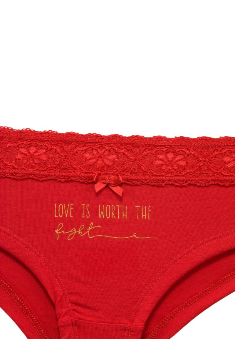 Hipster με δαντέλα Red Be Happy