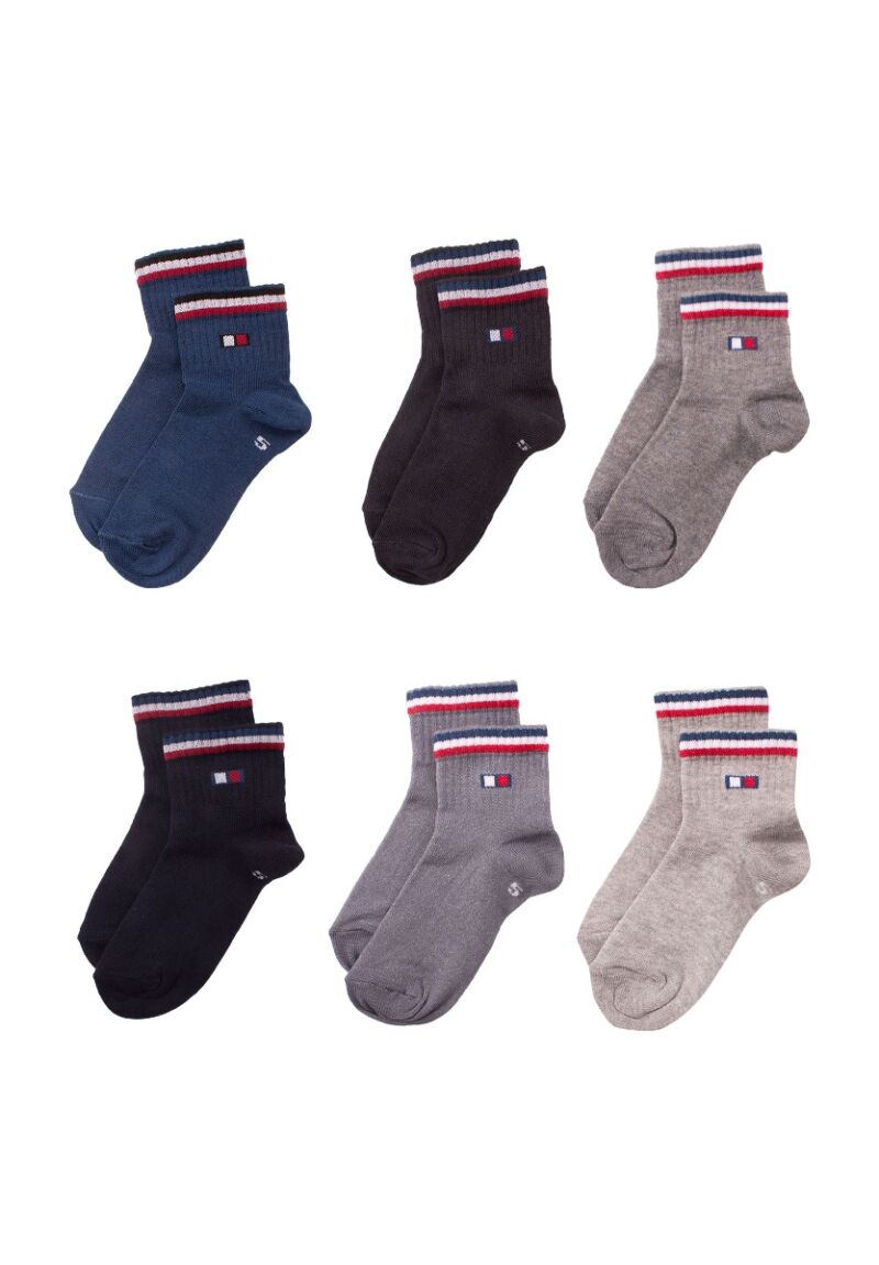 Κάλτσες ημίκοντες παιδικές World 6 τεμ. 