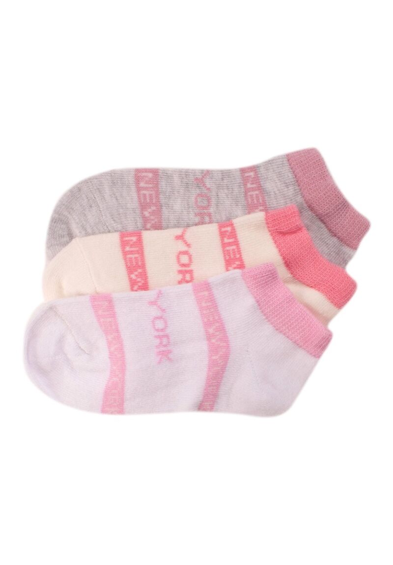 Σοσόνια παιδικά NY Εκρού Οικονομική Συσκευασία 3 τεμ. 