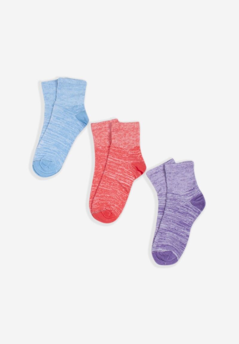 Κάλτσες ημίκοντες πετσετέ 3 Τεμ.