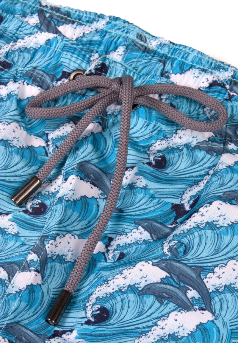 Σετ μαγιό μπαμπάς - γιος Dolphins