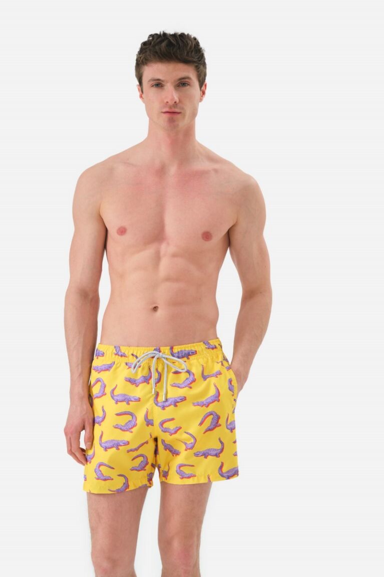 Μαγιο John Frank Crocodile Yellow