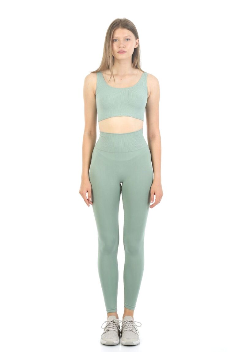 Κολάν γυναικείο αθλητικό John Frank Pistachio