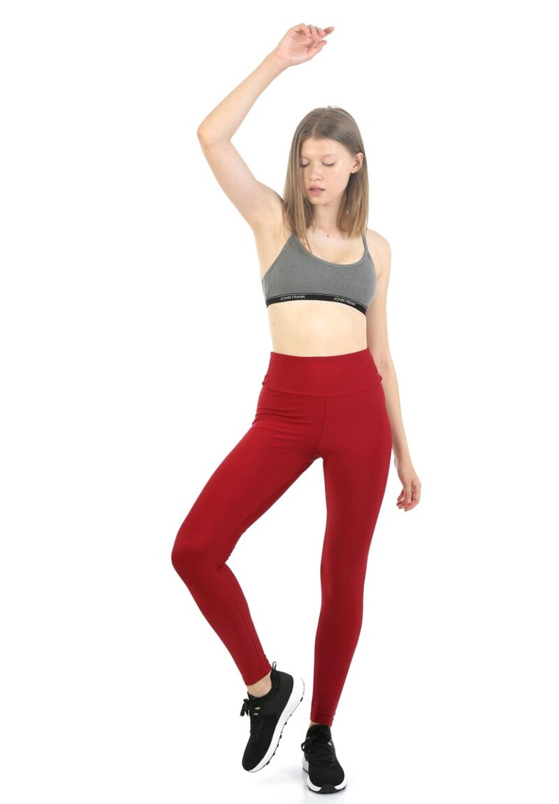 Κολάν γυναικείο αθλητικό John Frank Red Wine