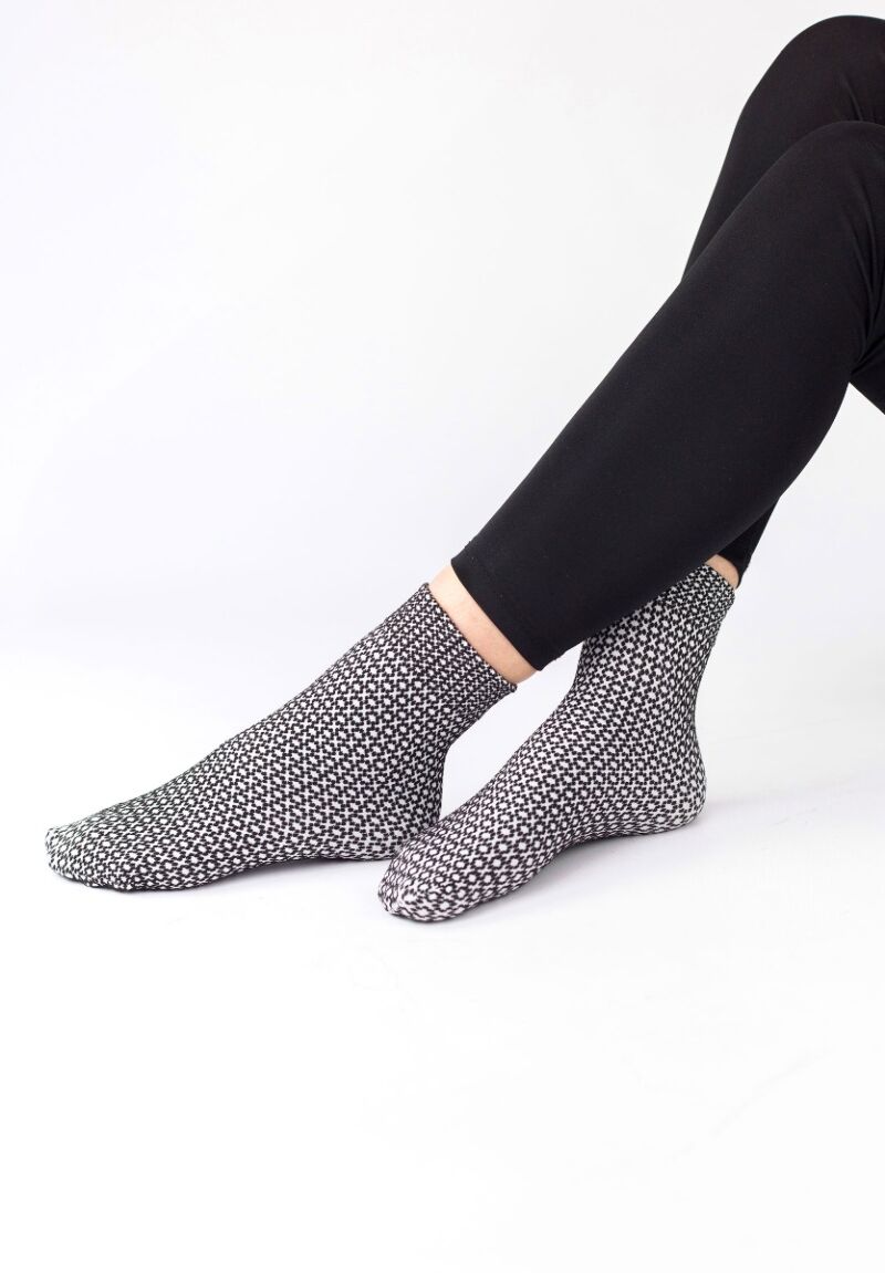 Σοσόνια γυναικεία ημίκοντα Fashion Black