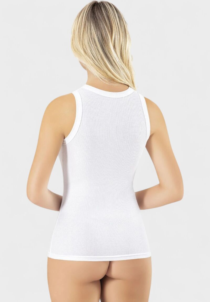 Γυναικείο Τοπ Modal Rib Kota με Λογότυπο "Dreams" Λευκό